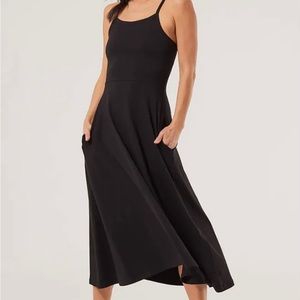 GUC- Pact Organic Cotton Midi Dress w Pockets size M